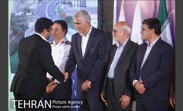 بازدید و آیین بهره برداری از قطعه شمالی و پایانی بزرگراه شهید صیاد شیرازی 42