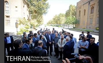 بازدید شهردار تهران از دروازه ملی و میدان مشق به مناسبت روز تهران 3
