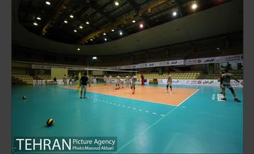 تمرین تیم‌ملی‌والیبال زیر۲۳