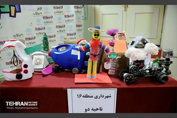اولین دوره مسابقات کاردستی با مواد بازیافتی 19
