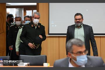 مراسم معارفه فرمانده یگان حفاظت شهرداری تهران 1