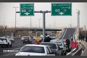 آیین افتتاح تقاطع غیر همسطح شهید آوینی 28