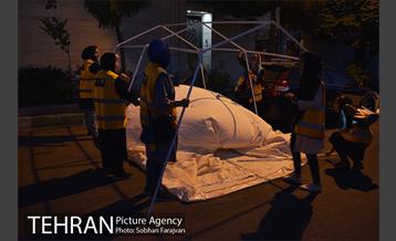 مانور زلزله امن و اسکان اضطراری منطقه 5 29