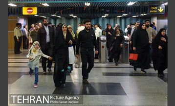 خدمات‌رسانی مترو تهران به نمازگزاران عیدسعیدفطر 6
