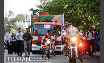 مراسم تشییع پیکر شهید آتش نشان علی قانع 9