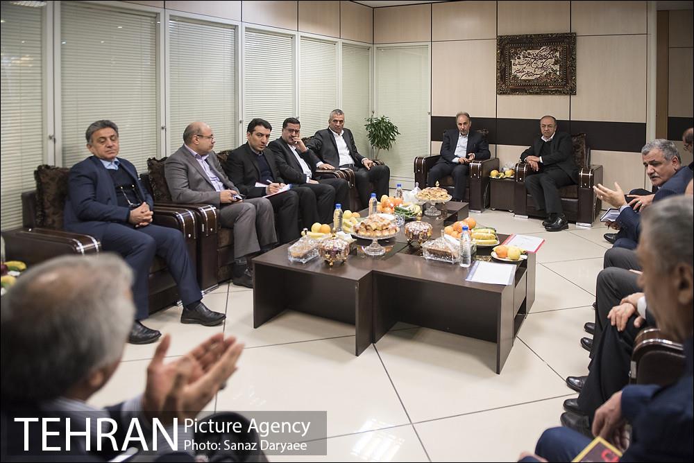 جلسه اتاق اصناف ایران با حضور دکتر نجفی شهردار تهران 17