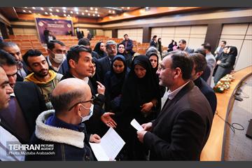 دیدار صمیمانه شهردار تهران با کارکنان شهرداری منطقه ۵