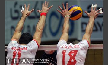 دیدارپارسه تهران و شهرداری ارومیه در لیگ برتر والیبال