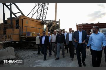 بازدید شهردار تهران از پروژه‌های غرب تهران 41