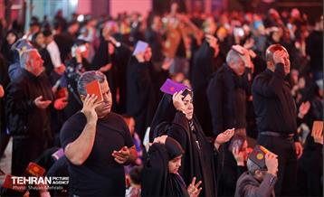 مراسم احیای شب‌ بیست‌ویکم ماه مبارک رمضان در بهشت زهرا(س) 16