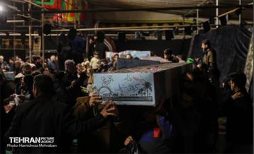 مراسم وداع با پیکرهای مطهر ۱۱۰ شهید گمنام دفاع مقدس 6