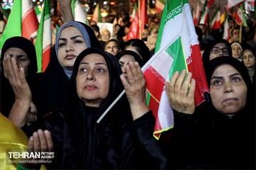 اجتماع مردمی دفاع از انقلاب اسلامی ایران در میدان الغدیر 3