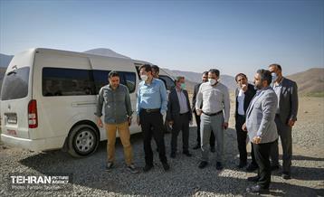 بازدید مدیر کل حریم شهرداری تهران از منطقه 5