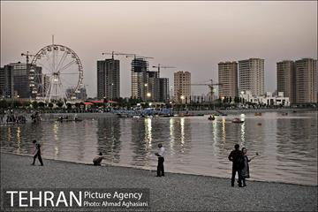 شب های تابستانی دریاچه چیتگر 12