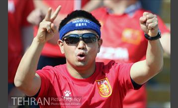 تماشاگران دیدار دو تیم ایران و چین