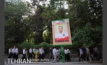 مراسم تشییع پیکر شهید آتش نشان علی قانع 6