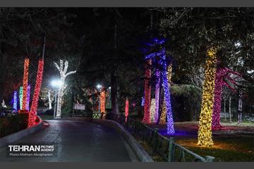 جشنواره «نور در یلدای ایرانی» در بوستان ملت 13