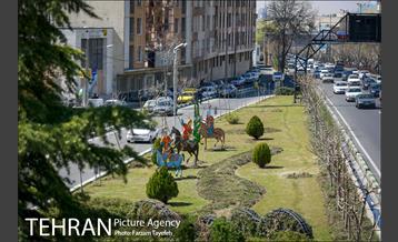 رنگ و بوی بهاری در خیابان های منطقه ۵