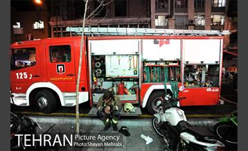 آتش سوزی در ساختمان سینوهه 21