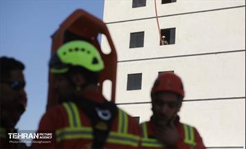 بازدید رییس مدیریت بحران کشور از مرکز آموزش آتش‌نشانی شهرداری تهران 53