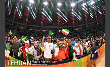 دیدار والیبال ایران و کوبا در المپیک ریو 11