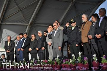 پیشواز نیروهای شهربان و حریم بان از نوروز با حضور شهردار تهران 55