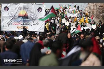 راهپیمایی روز قدس در پایتخت - 1 34