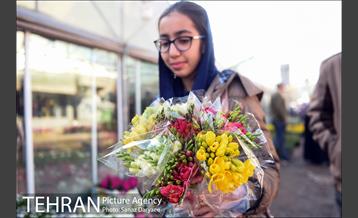 بازار گل شهید محلاتی در آستانه نوروز 13