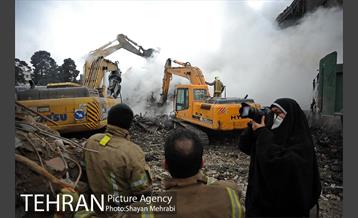 ششمین روز آواربرداری ساختمان پلاسکو -1 37