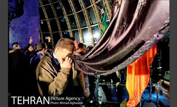 رونمایی از پرچم حرم حضرت عبدالعظیم (ع) در برج میلاد 43