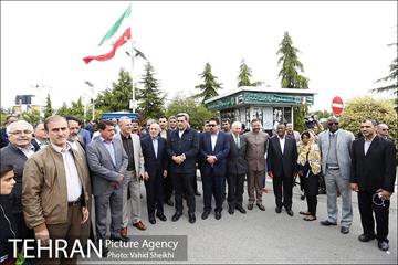 افتتاح هفدهمین نمایشگاه بین المللی گل و گیاه تهران  5