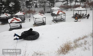 روز برفی تهران - 2 7