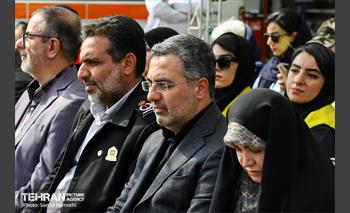 مانور عملیاتی پایان دوره آتش‌نشانان داوطلب