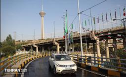 بهره‌برداری از دوربرگردان غیرهمسطح شمال به شمال بزرگراه چمران 7