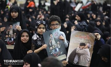 مراسم وداع با پیکر شهیدان خدمت - 2 25