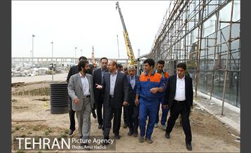 بازدید شهردار تهران از پروژه در حال ساخت شهر آفتاب 24