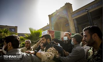 مراسم تشییع پیکر شهید صیاد خدایی 13