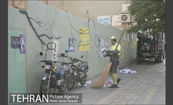 داستان دیوارهای شهر و تبلیغات انتخابات 12