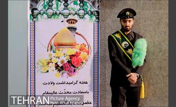 رونمایی از پرچم حرم حضرت عبدالعظیم (ع) در برج میلاد 6