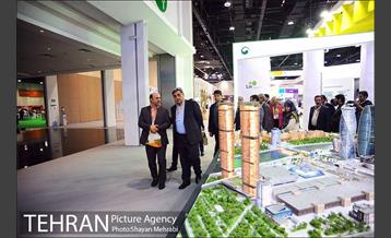 بازدید پیروز حناچی از نمایشگاه مجمع جهانی شهری در ابوظبی امارات 1