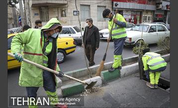 اجرای طرح استقبال از نوروز ۱۴۰۰ در منطقه 13