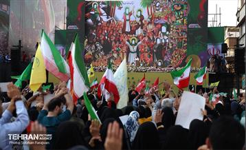 مهمانی ۱۰ کیلومتری عید غدیر در تهران - 3 38