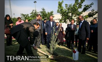 آئین درخت کاری به مناسبت تولد گاندی 16