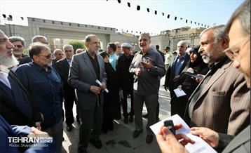 بازدید نمایندگان تهران در مجلس شورای اسلامی از ابرپروژه‌های عمرانی پایتخت 11