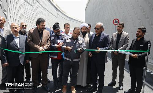 افتتاح دوربرگردان غیرهمسطح بزرگراه شهید همدانی 4