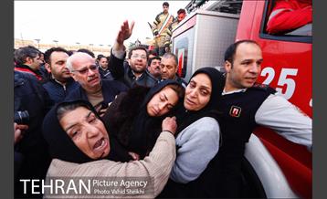 تشییع پیکر شهید آتش نشان سید احسان جامعی 37