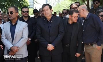 مراسم تشییع و خاکسپاری حمیدرضا درجاتی 29