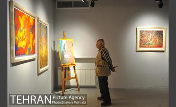 نمایشگاه نقاشی آثار شهرو خردمند 26