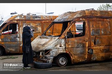 حمله آمریکا و رژیم صهیونیستی به پایگاه و ناوگان اورژانس تهران
