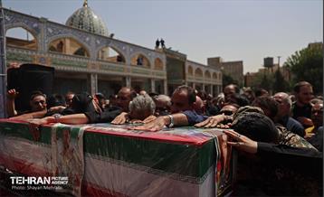 مراسم تشییع پیکر مطهر سرباز شهید ماهان ستاره 36